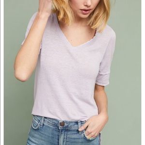 NWOT Anthropologie Alina V neck by meadow rue